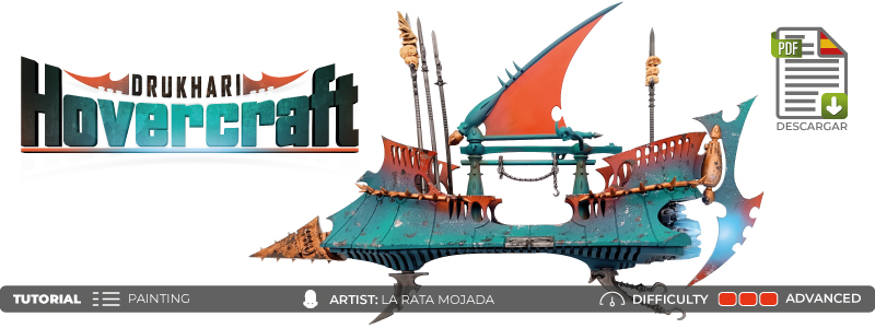 Drukhari Hovercraft - Advanced Painting Tutorial